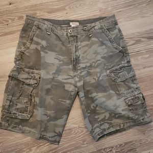 Men's Route 66 Camo Cargo Shorts.